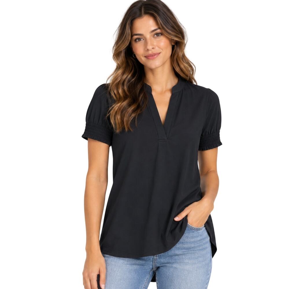 Athleta Levitate Poplin Tee Size XS